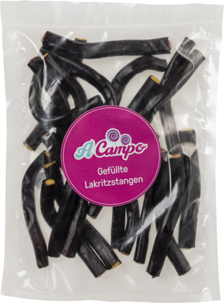 A-Campo Gefüllte Lakritzstangen