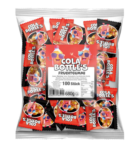 8x Fruchtgummi Colaflaschen (100x6,8g)