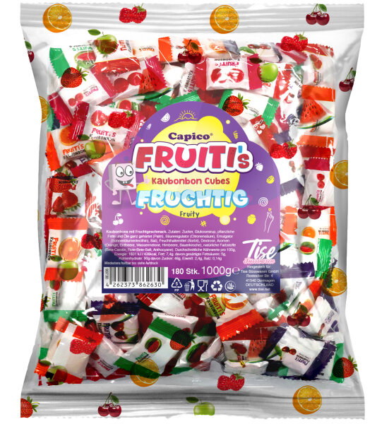 Fruitis Cubes Kaubonbons (1kg)