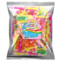 Bunte Fruitis Kaustangen (200 Stück/800g)