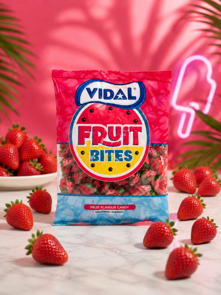 Vidal Fruchtgummi Erdbeeren 1.5kg
