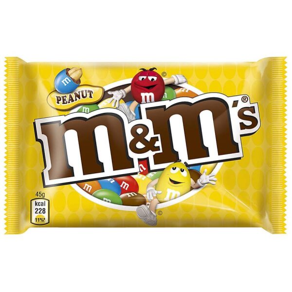 M&Ms Peanut 45g