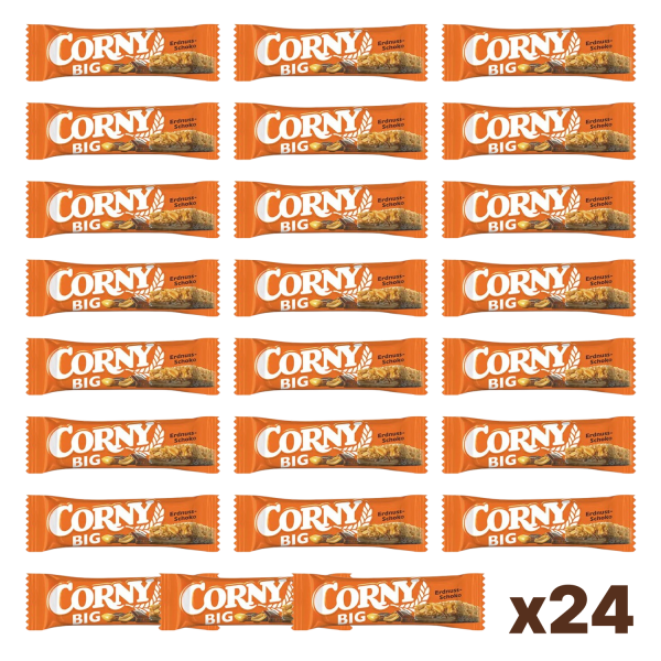24x Corny Big Erdnuss Schoko