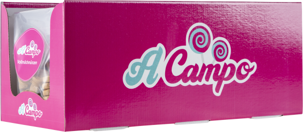 20x A-Campo Vollmilchmünzen