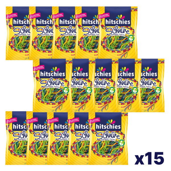 15x Hitschies Bunte Schnüre 125g