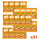 21x Trolli Pfirsich Ringe 150g