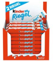 30x Ferrero Kinder Riegel 2-Pack 42g