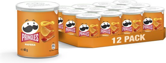 12x Pringles Sweet Paprika 40g
