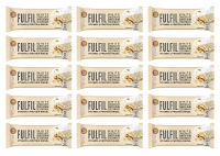 15x40g Fulfil White Chocolate Cookies Cream Geschmack...