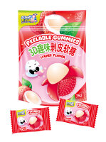 Sweet Flash Peelable Gummies Lychee 75g