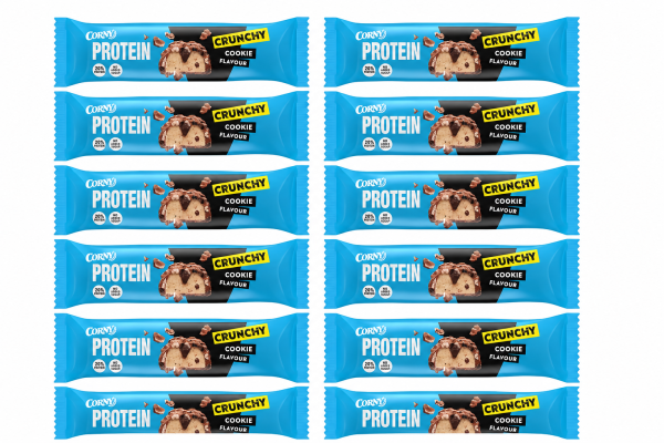 12x45g Corny Protein Crunchy Cookie
