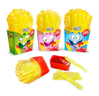 12x40g  Sweet Flash Jelly Fries with Candy Ketchup