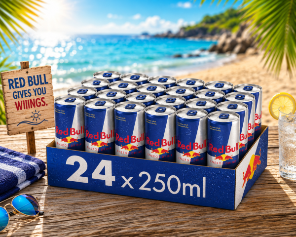 Red Bull original 250ml 24er Tray