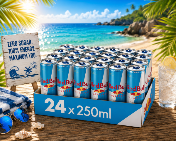 Red Bull Sugarfree 250ml 24er Tray