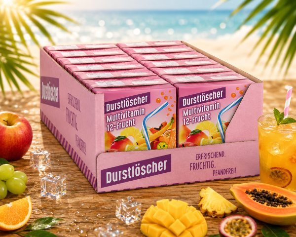 Durstlöscher Multivitamin 12er Tray