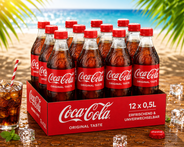 Coca Cola PET 0,5L 12er Tray