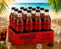 Coca Cola Zero PET 0,5L 12er Tray