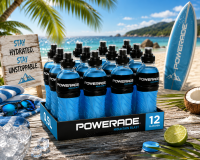 Powerade Blue Mountain Blast 0,5L 12er Tray