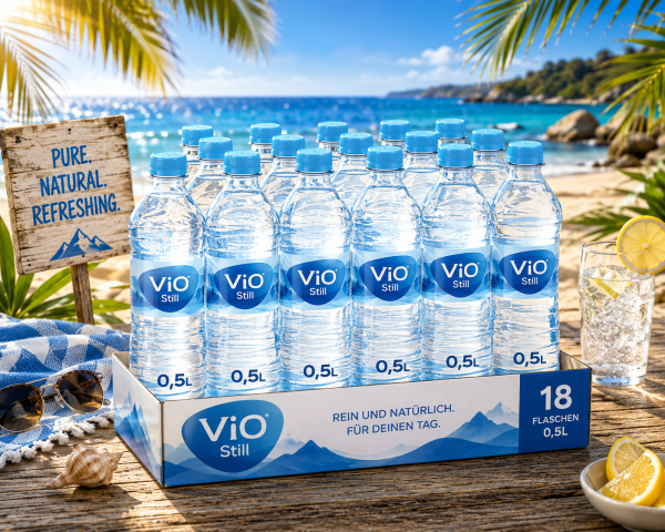 Vio Wasser Still 0,5L 18er Tray