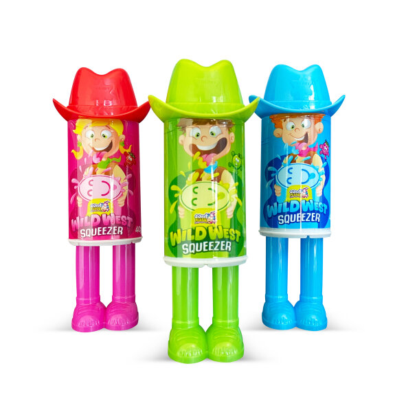 Sweet Flash Wild West Squeezer 6 Dspl. x 12 St. x 40g