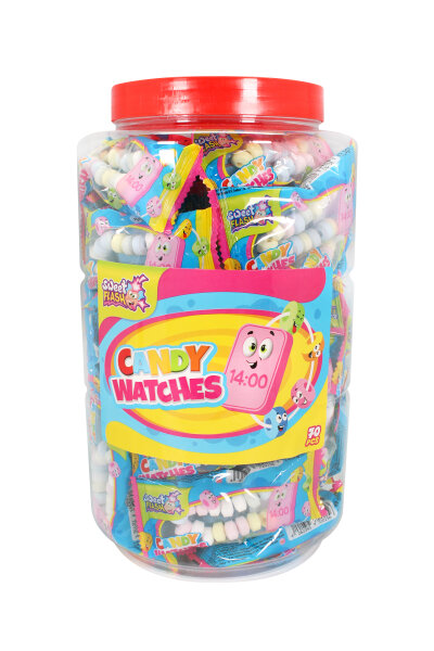 Sweet Flash Candy Watches 13,5g Tube / 6 Dosen x 70 St. x 13,5 g