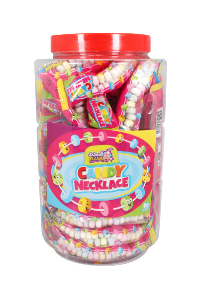 Sweet Flash Candy Necklace 17g Tube/ 6 Dosen x 70 St. x 17g