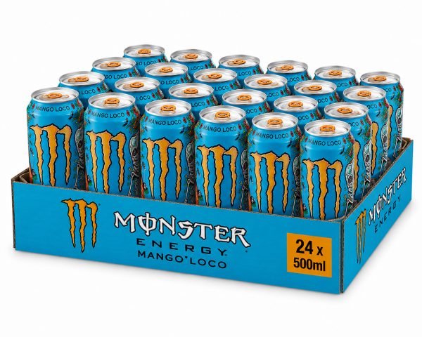 Monster Mango Loco 0,5L Dose 24er Tray