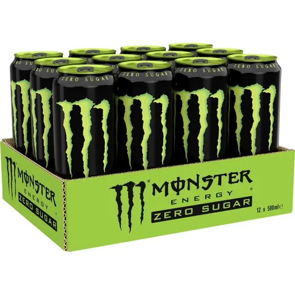 Monster Green Zero 0,5L Dose 24er Tray