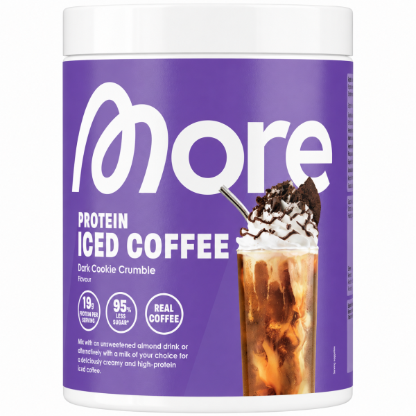 More Protein Iced Coffee Dark Cookie Crumble 300g