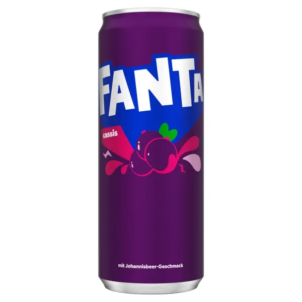 Fanta Cassis 0,33L Dose