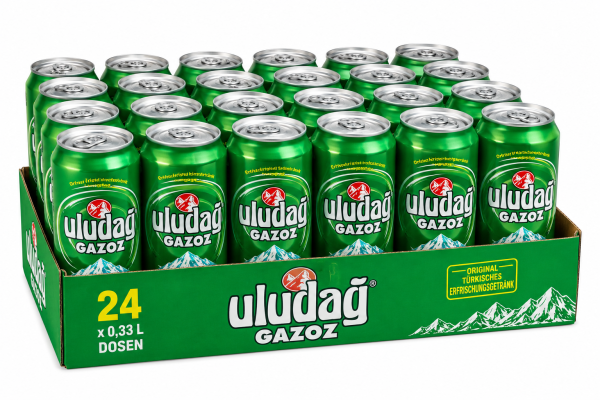Uludag Gazoz 0,33L Dose 24er Tray