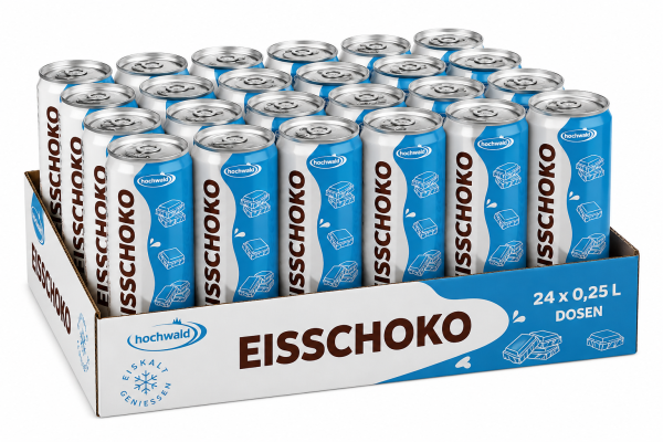 Hochwald Eis-Schoko 0,25 L Dose 24er Tray
