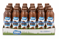 Inex Choco-Milch 3,5% Fett. PT. 0,5L. 18er Tray