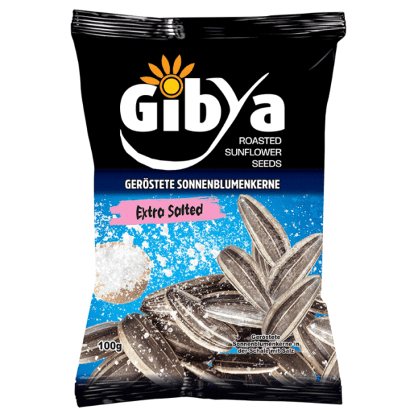 Gibya Gesalzene Sonnenblumenkerne 100g