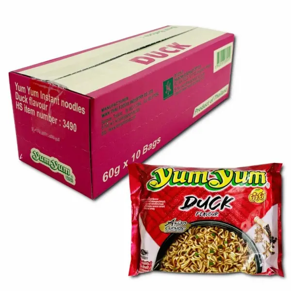 YumYum Instant-Nudeln Ente 10x 60g Karton