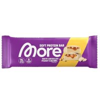 More Protein Bar White Choco Peanut Caramel