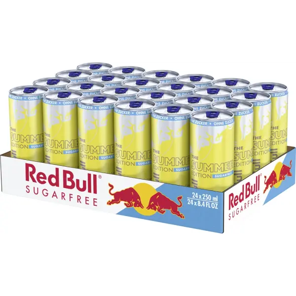 Red Bull Summer Edition Sudachi-Lime Zero 250ml 24er Tray