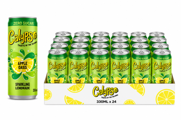 Calypso Zero Apple Oasis 0,33L 24er Tray