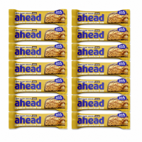 16x 35g Ahead Salted Peanut Caramel Low Sugar Bar