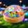 Glitzer Dumpling Squishy mit Perlen