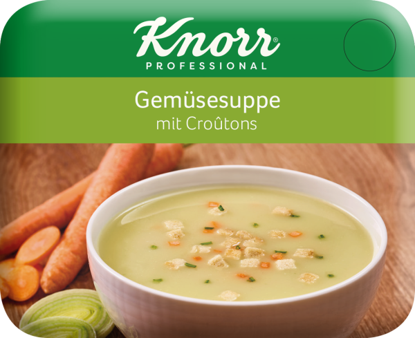 Knorr Gemüsesuppe mit Croutons - PS Cup 20er Stange
