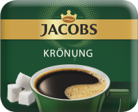 Jacobs Krönung Schwarz/Zucker - PS Cup 25er Stange