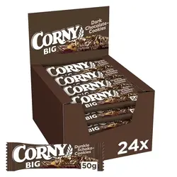 24x50g Corny Big Dunkle Schoko Cookies