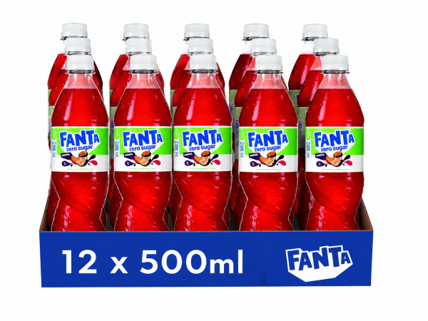 Fanta Exotic Zero Sugar PET 12er Tray
